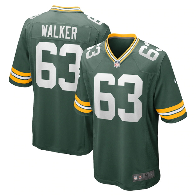 mens nike rasheed walker green green bay packers game player jersey